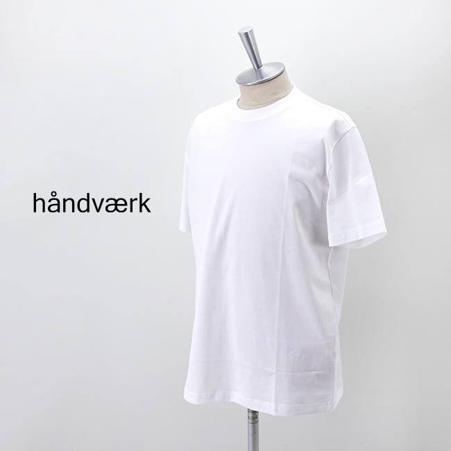 handvaerk ハンドバーク メンズ 60/2 クルーネック ショートスリーブ Ｔシャツ(6512)(2022SS)｜u-oak｜04