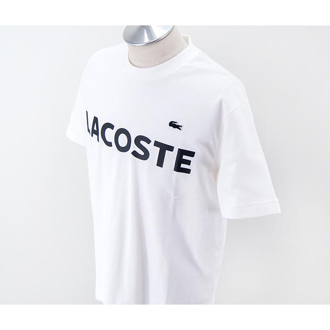 LACOSTE ラコステ メンズ ヘビーウェイト ブランドネームロゴTシャツ(TH2299-99)(BASIC)｜u-oak｜07