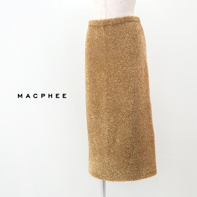 MACAPHEEゴールドフレアスカート36size