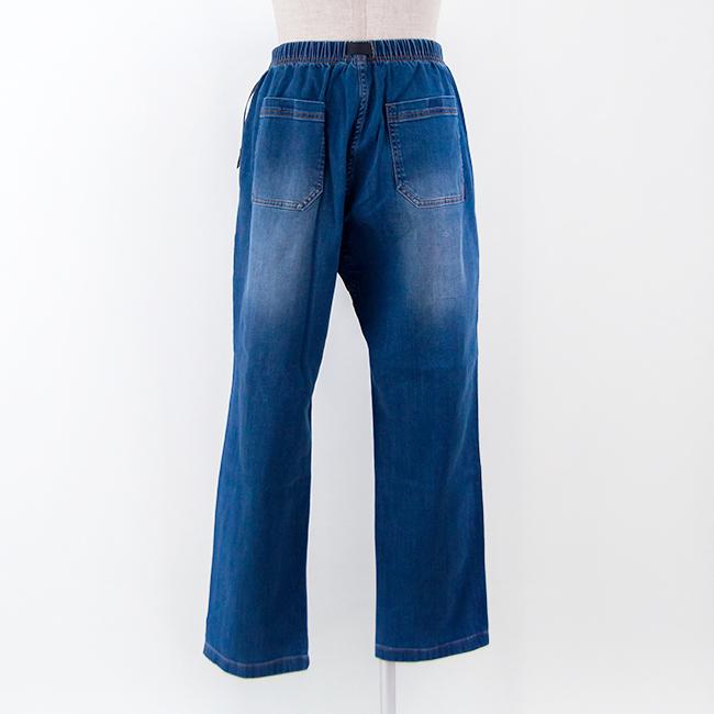 グラミチ ストレッチデニムルーズテーパードリッジパンツ LOOSE