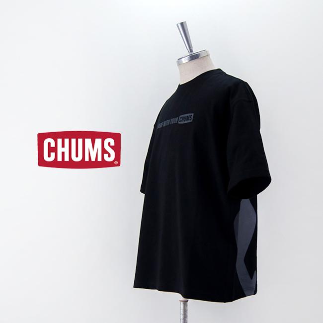 CHUMS チャムス メンズ オーバーサイズドブービーTシャツ(CH01-2356)(2024SS)｜u-oak｜04