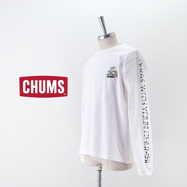 CHUMS チャムス メンズ アンチバグチャムスセーフティマッチロングスリーブTシャツ(CH01-2381)(2024SS)｜u-oak｜04