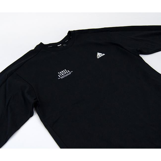 adidas アディダス メンズ ワーディング ルーズフィット ヘビーシングルジャージー長袖Tシャツ(IM8758/IM8759)(2024SS)｜u-oak｜06