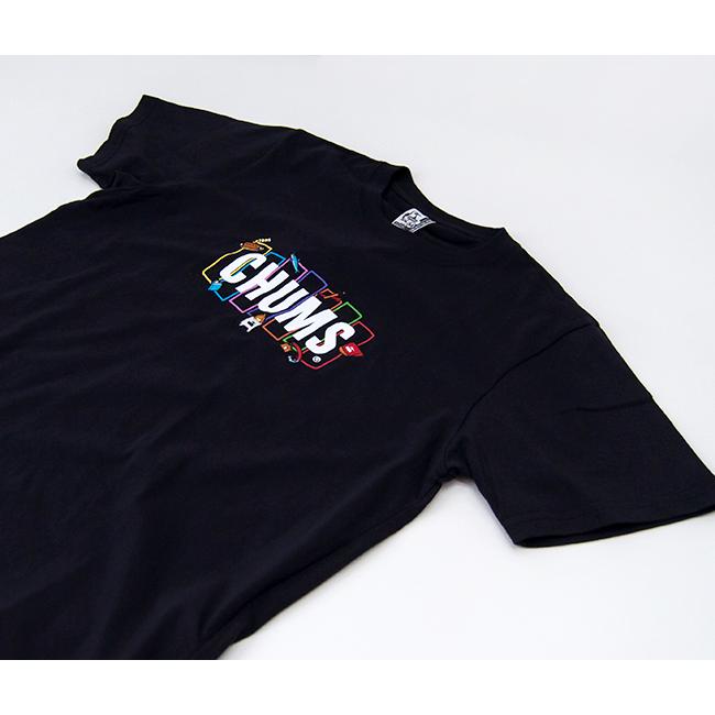 CHUMS チャムス メンズ ワットトウドゥインキャンピングTシャツ(CH01-2361)(2024SS)｜u-oak｜06