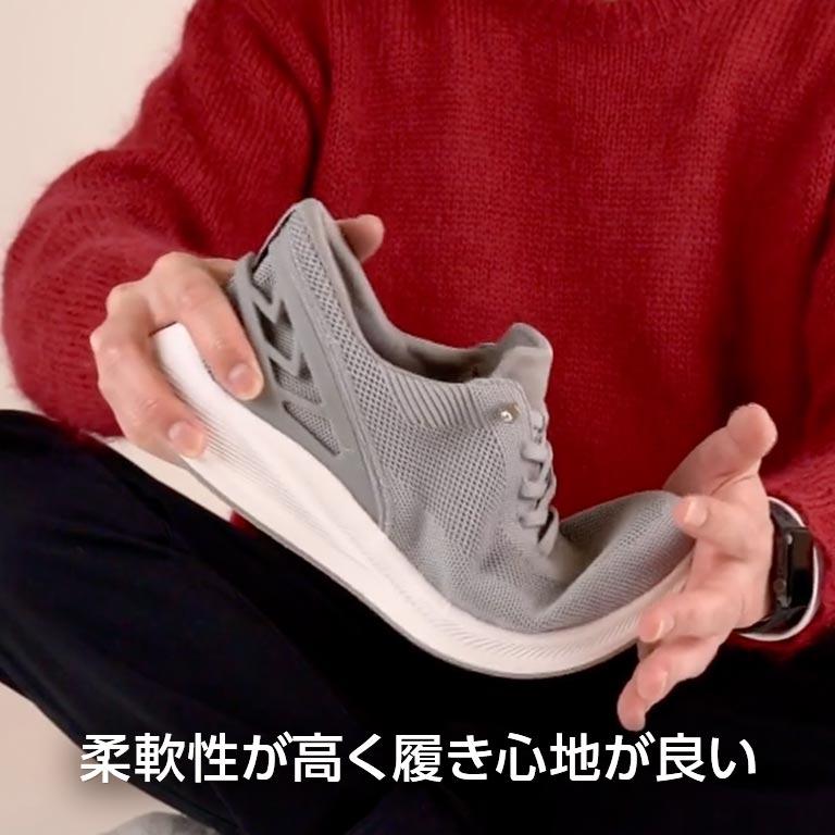 1秒で履けるスニーカー LAQUN ラクーン スニーカー 軽量 スリッポン