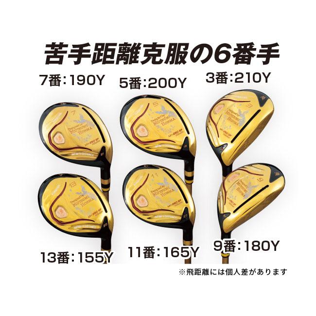 MUTSUMI HONMA（ムツミホンマ） MH250SF 鳳凰フェアウェイウッド 単品