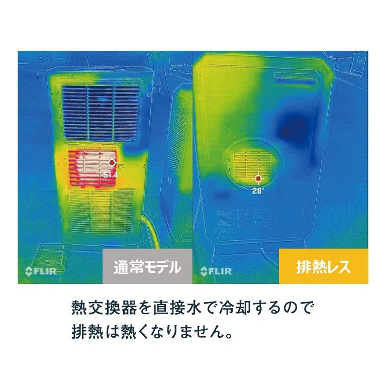 排熱ダクトの無いスポットクーラー DL-T2601 排熱ダクト不要 スポット