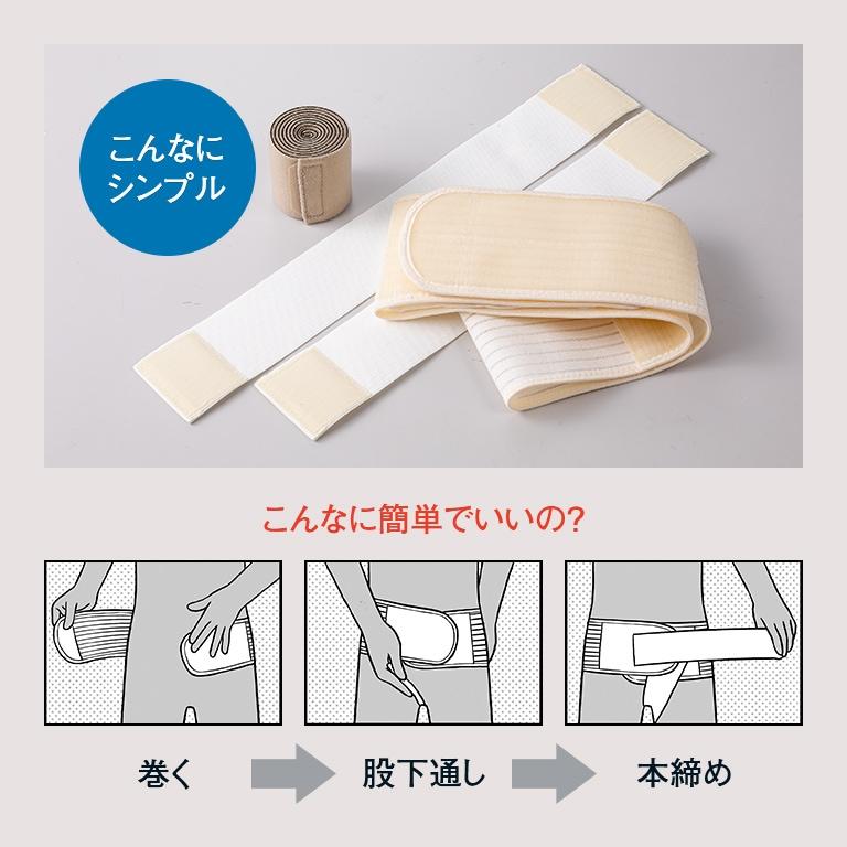 脱腸サポーター 「腸あんしん」 - 脱腸 ベルト サポーター 腸閉塞