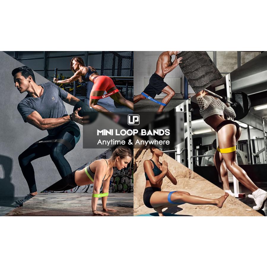 エクササイズバンド トレーニング ゴムバンド 筋トレグッズ 強度別5本