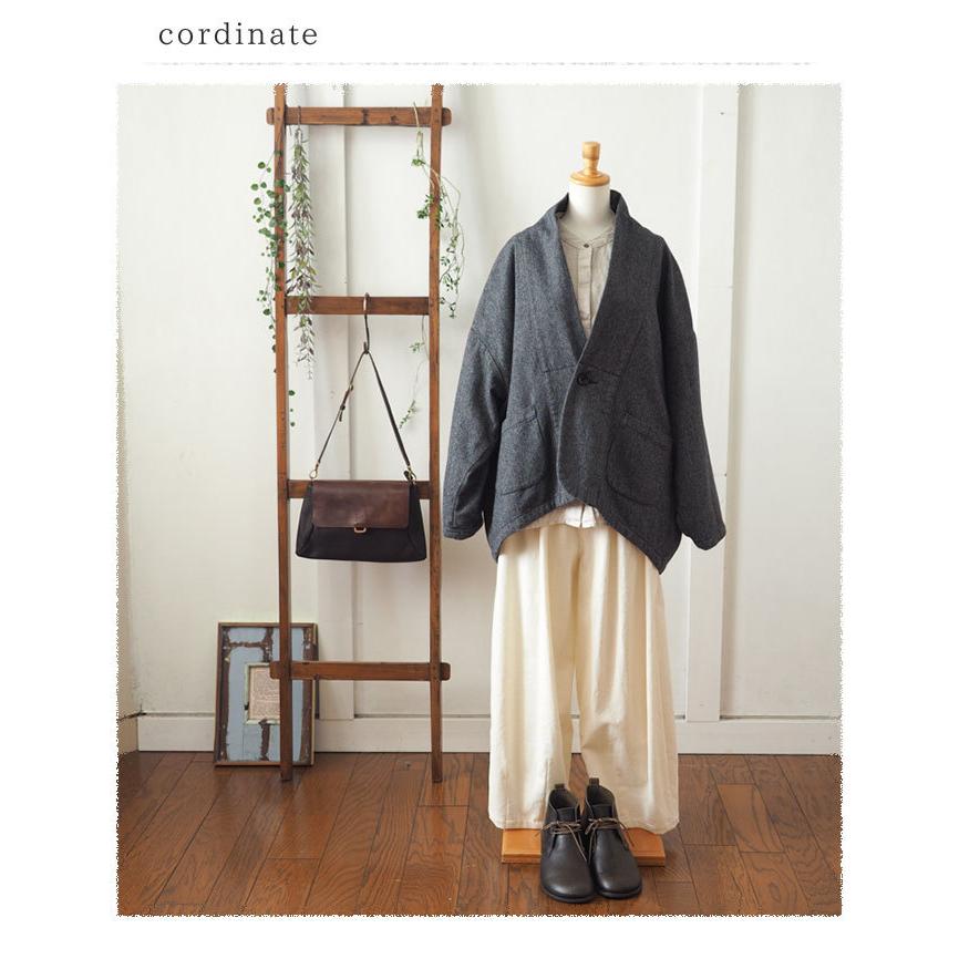 Brocante ブロカント ツイードキモノコート 1つボタンワイドジャケット レディース 起毛コットン アウター 重ね着 暖か ウール ナチュラル 秋 冬 Br 381s Urala うらら 通販 Yahoo ショッピング