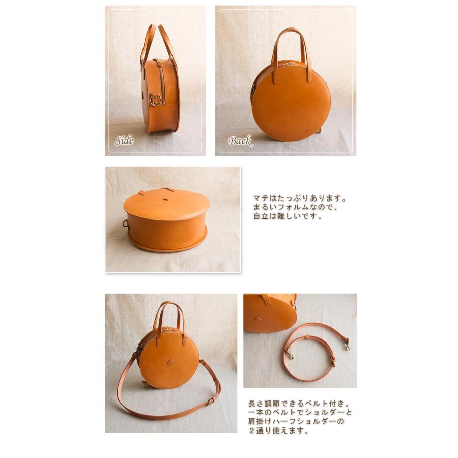 CLEDRAN クレドラン トートバッグ サークル レザー 本革 2WAY