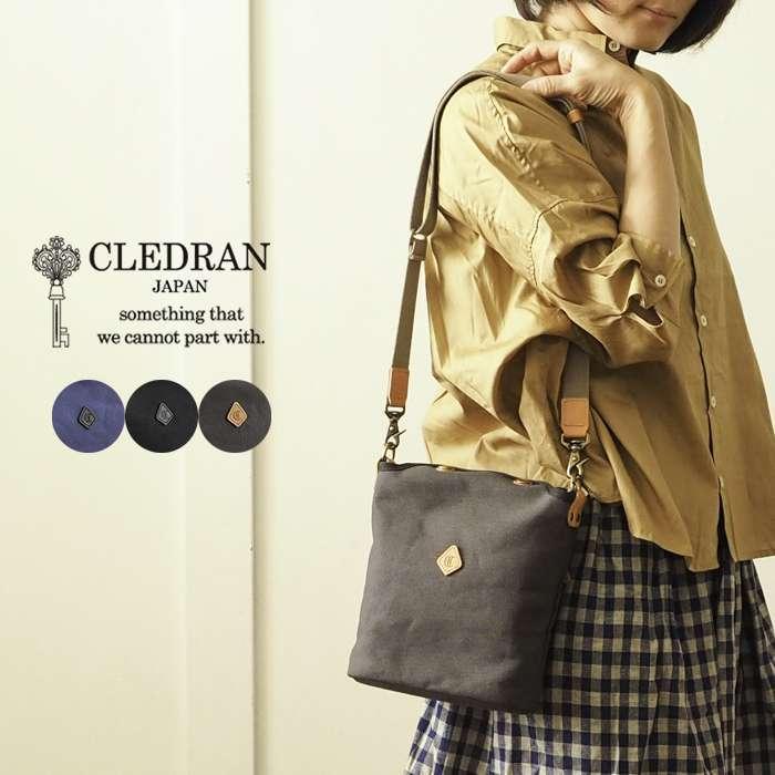 CLEDRAN クレドラン キャンバス2WAYショルダーバッグ 2本ベルト CLEDRAN クレドラン キャンバス2WAYショルダーバッグ 2本ベルト