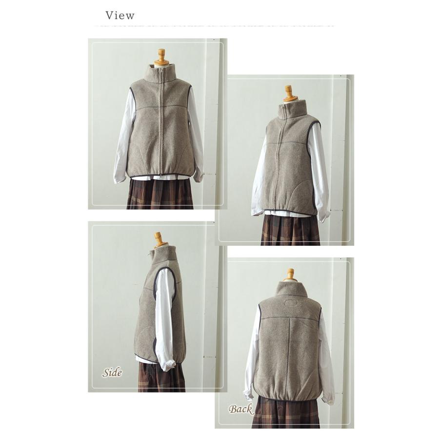 ヨーガンレール ライトグレー タートルネック ノースリーブ ベスト