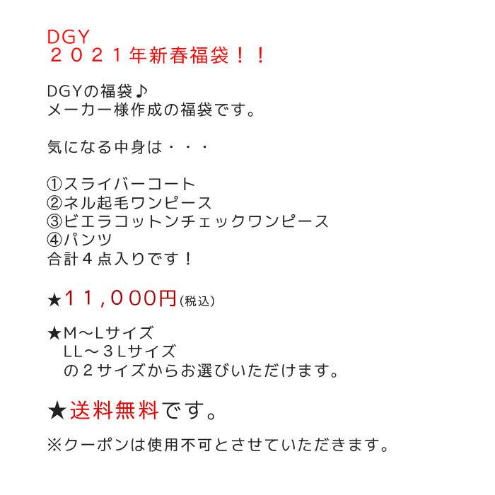 Dgy 選べる2サイズ 4点セット福袋 21 レディース コート ワンピース パンツ ナチュラル 大人カジュアル 秋 冬 クーポン使用不可 返品不可 Dg Fuku21 Urala うらら 通販 Yahoo ショッピング