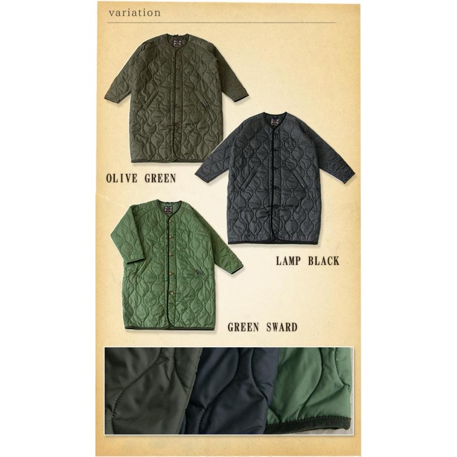 LAVENHAM（ラベンハム） キルトジャケット BLACK THORPE ロングコート