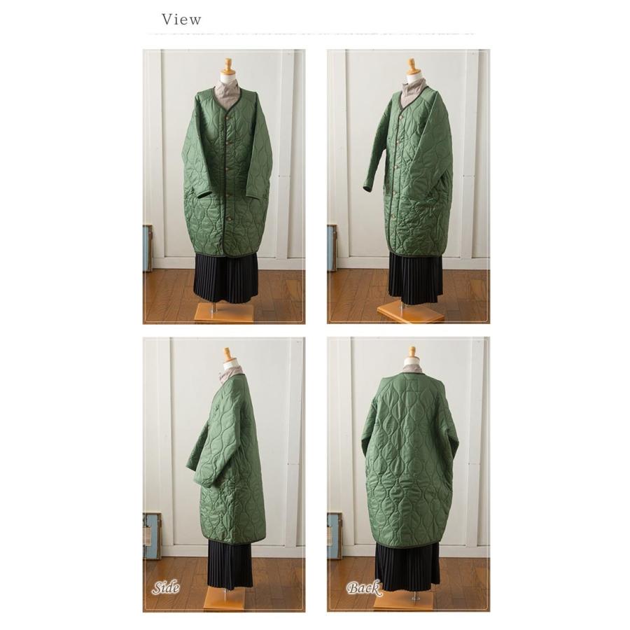 LAVENHAM（ラベンハム） キルトジャケット BLACK THORPE ロングコート