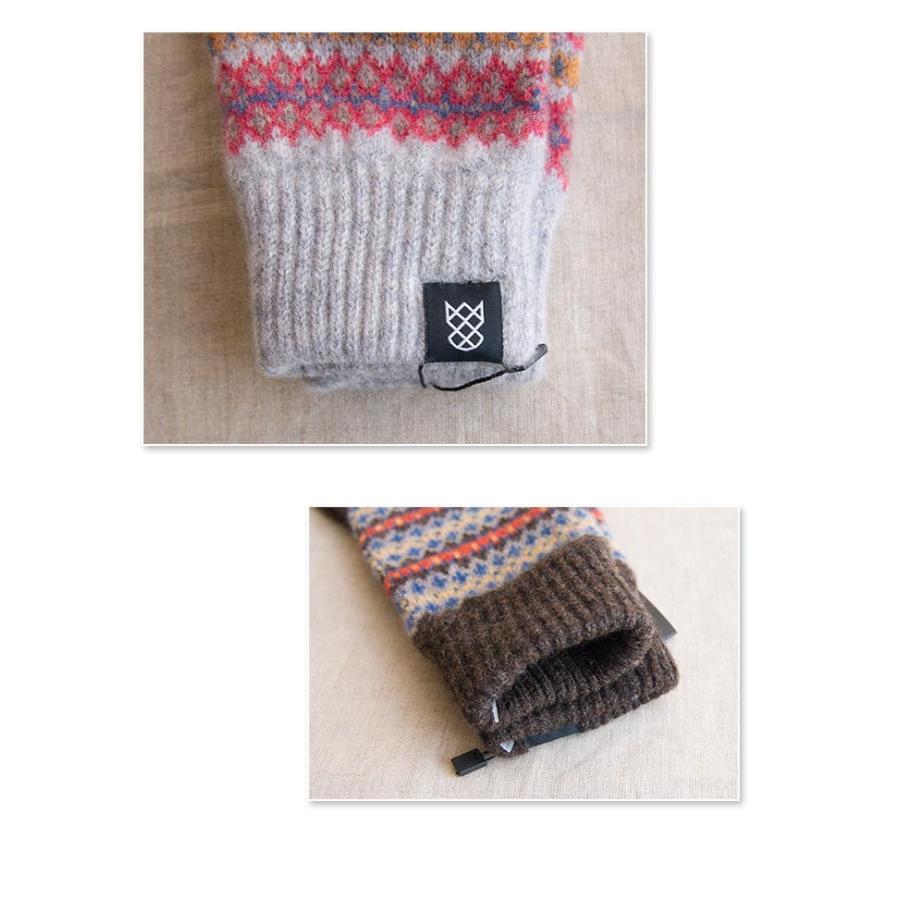 ROBERT MACKIE（ロバートマッキー） 手袋 ニットグローブ ノルディック