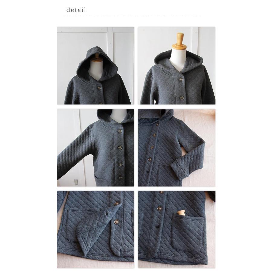 SUN VALLEY（サンバレー） キルトジャケット キルティング 中綿 フード