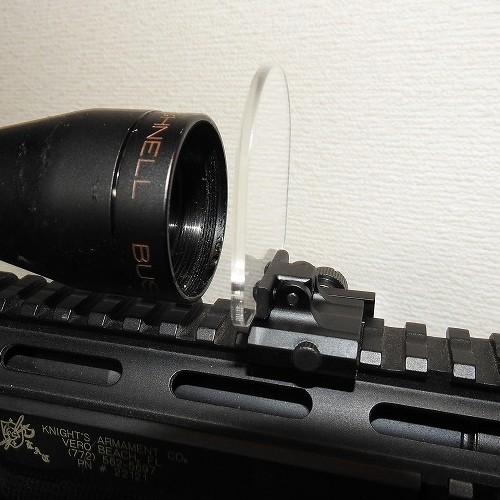 レンズプロテクター レンズ2枚付 可倒式 20mmレイル対応 送料無料 プロテクター エアガン BB弾プロテクター レンズカバー BB弾 スコープシールド マウント|u-rak|04