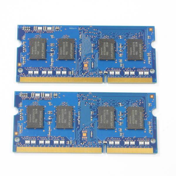 〔中古〕SK hynix(SKハイニックス) ノートPCメモリ 204P DDR3 4GB 2GB×2枚組 PC3-12800 DDR3-1600〔305-ud〕 |  | 01