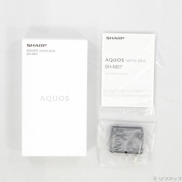 中古 Sharp Aquos Sense Plus 32gb ホワイト Sh M07 Simフリー 196 Ud スマホ ソフマップ中古専門ヤフー店 通販 Yahoo ショッピング