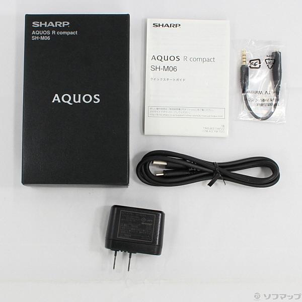 中古 Sharp Aquos R Compact 32gb シルバーブラック Sh M06 Simフリー 198 Ud スマホ ソフマップ中古専門ヤフー店 通販 Yahoo ショッピング