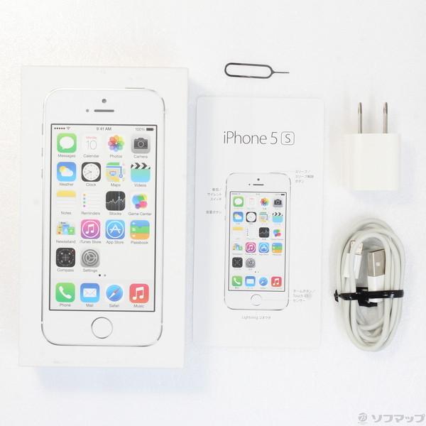 〔中古〕Apple(アップル) iPhone5S 16GB シルバー ME333J／A docomo〔262-ud〕 |  | 04