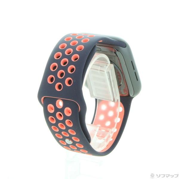 中古 Apple アップル Apple Watch Se Nike Gps 44mm スペースグレイアルミニウムケース ブルーブラック ブライトマンゴーnikeスポーツバンド 287 Ud ソフマップ中古専門ヤフー店 通販 Yahoo ショッピング