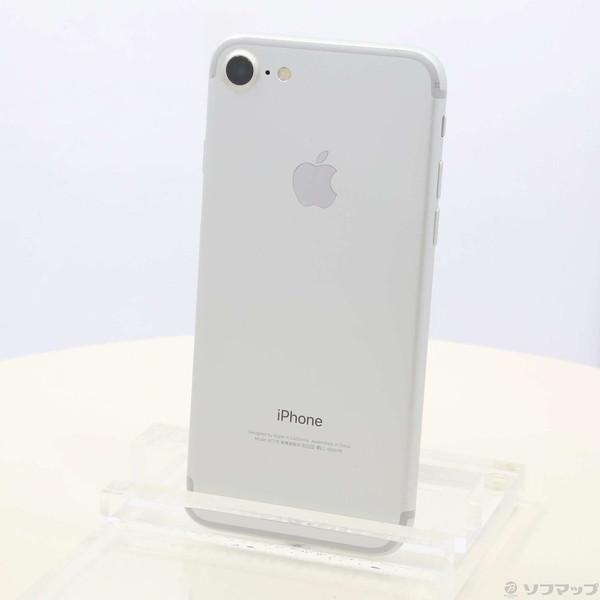 〔中古〕Apple(アップル) iPhone7 32GB シルバー MNCF2J／A SIMフリー〔384-ud〕 | 