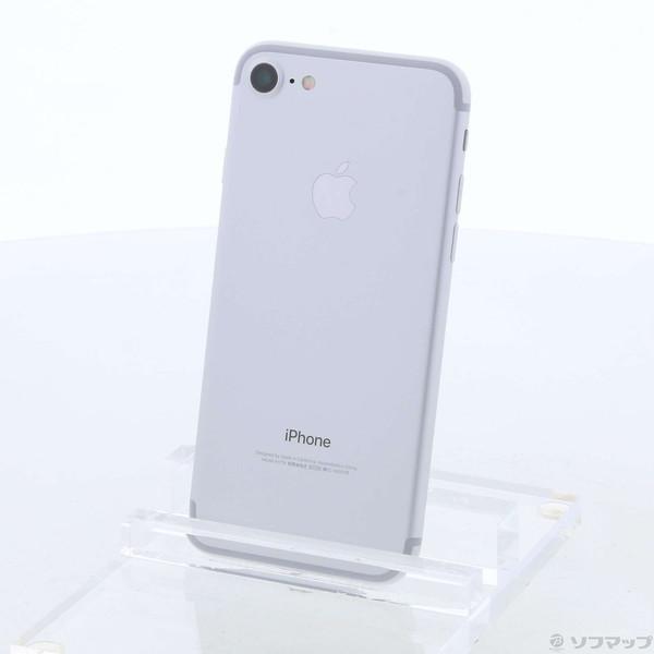 〔中古〕Apple(アップル) iPhone7 32GB シルバー MNCF2J／A SIMフリー〔198-ud〕 | 