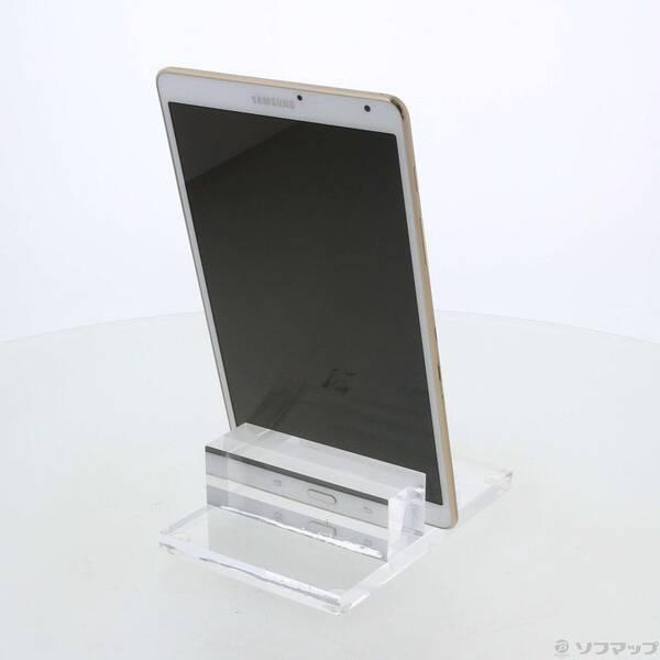 〔中古〕SAMSUNG(サムスン) GALAXY Tab S 16GB ダズリングホワイト SM-T700NZWAXJP Wi-Fi〔247-ud〕 |  | 02
