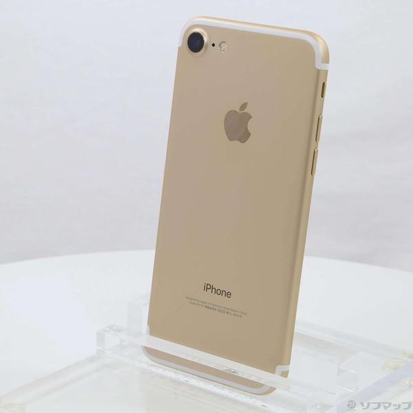 〔中古〕Apple(アップル) iPhone7 32GB ゴールド MNCG2J／A SIMフリー〔349-ud〕 | 