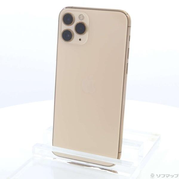 超可爱 〔中古〕Apple(アップル) iPhone11 Pro 64GB ゴールド MWC52J／A SIMフリー〔269-ud〕 iPhone
