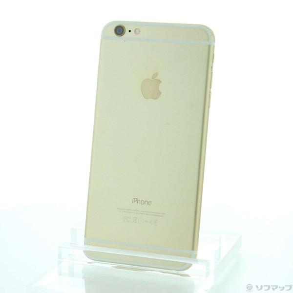 人気新品 〔中古〕Apple(アップル) iPhone6 Plus 64GB ゴールド MGAK2J／A SoftBank〔295-ud〕 iPhone