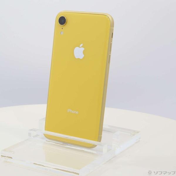 〔中古〕Apple(アップル) iPhoneXR 64GB イエロー MT082J／A SoftBank〔262-ud〕 | 