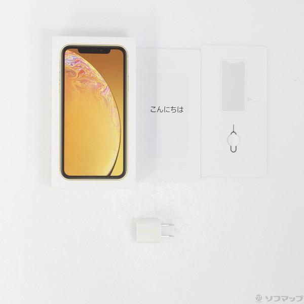 〔中古〕Apple(アップル) iPhoneXR 64GB イエロー MT082J／A SoftBank〔262-ud〕 |  | 04