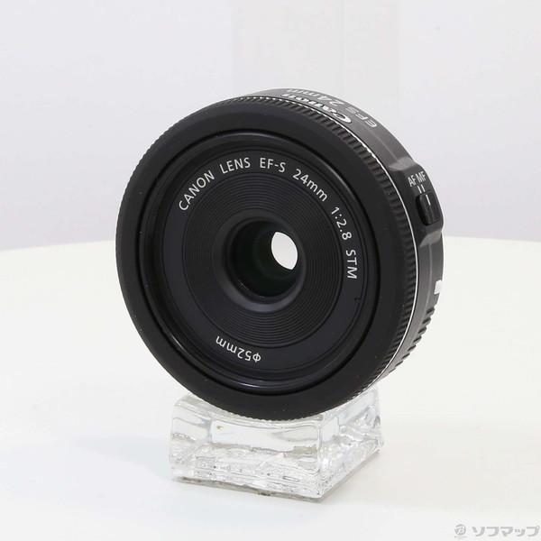 【ラッピング不可】  Canon 〔中古〕Canon(キヤノン) EF-S レンズ〔348-ud〕 EF-S2428STM STM F2.8 24mm 交換レンズ