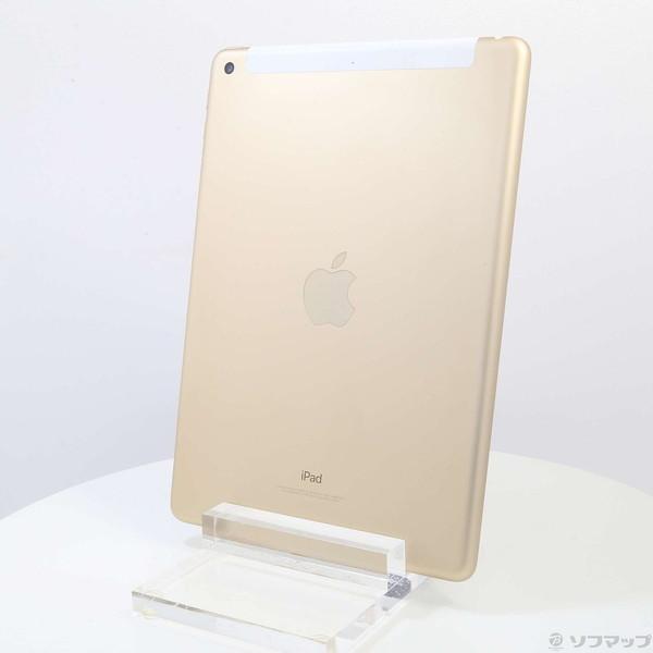 【全品送料無料】 〔中古〕Apple(アップル) docomoロック解除SIMフリー〔368-ud〕 MPG52J／A ゴールド 128GB 第5世代 iPad iPad