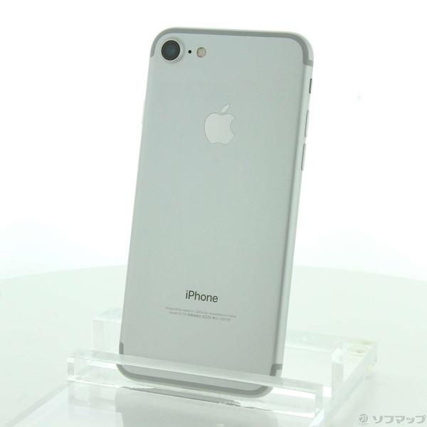 〔中古〕Apple(アップル) iPhone7 32GB シルバー MNCF2J／A SIMフリー〔297-ud〕 iPhone 新品即決