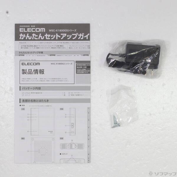 〔中古〕ELECOM(エレコム) WSC-X1800GS-B ブラック〔247-ud〕 |  | 04