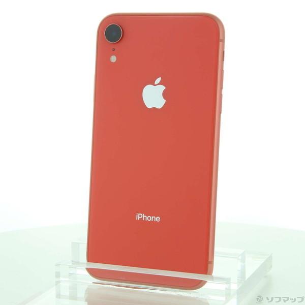 中古〕Apple(アップル) iPhoneXR 64GB コーラル MT0A2J／A SIMフリー