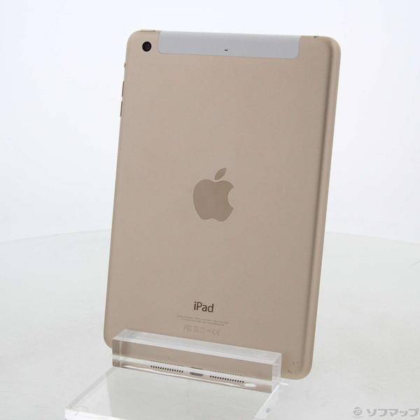 Ipad 中古 Apple アップル Ipad Mini 3 128gb ゴールド Mgyu2j A Simフリー 247 Ud