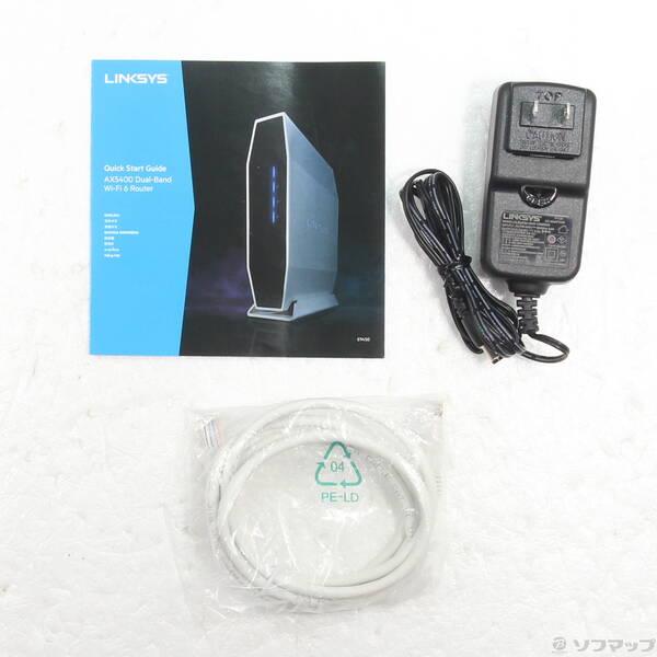 〔中古〕Linksys(リンクシス) Linksys Dual-Band AX5400 WiFi 6 EasyMesh Compatible Router (E9450)〔344-ud〕 |  | 04
