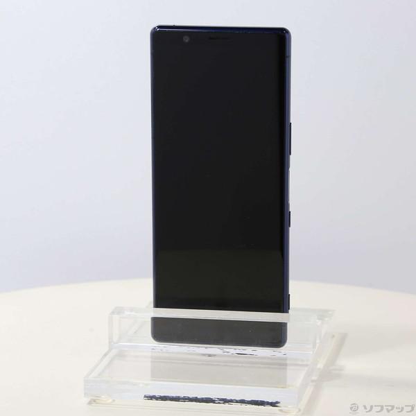 中古〕SONY(ソニー) Xperia 5 64GB ブルー SOV41 auロック解除SIM 
