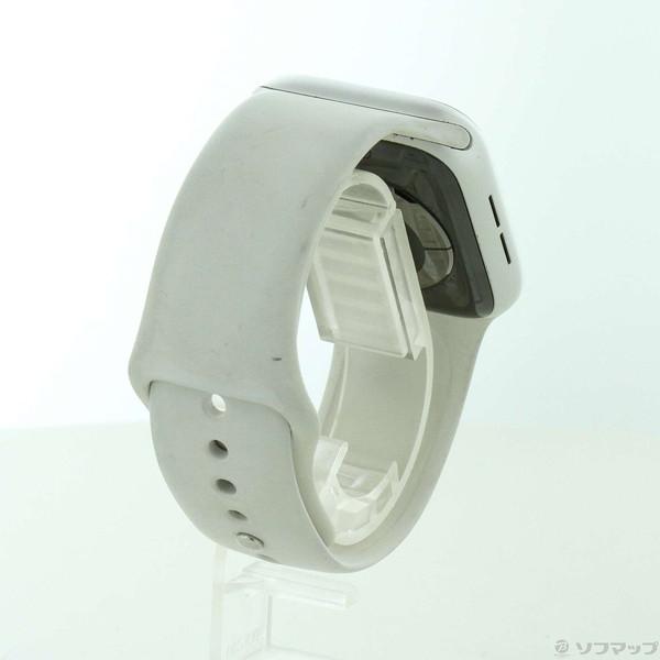 〔中古〕Apple(アップル) Apple Watch Series 4 GPS 44mm シルバーアルミニウムケース ホワイトスポーツバンド〔258-ud〕｜u-sofmap｜03