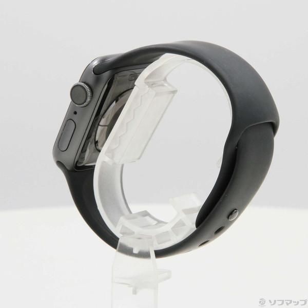 〔中古〕Apple(アップル) Apple Watch Series 4 GPS 40mm スペースグレイアルミニウムケース ブラックスポーツバンド〔297-ud〕｜u-sofmap｜02