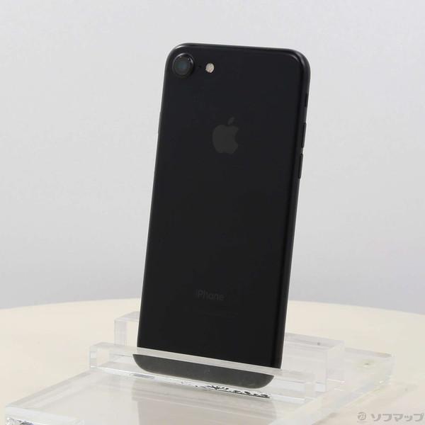〔中古〕Apple(アップル) iPhone7 256GB ブラック MNCQ2J／A SIMフリー〔371-ud