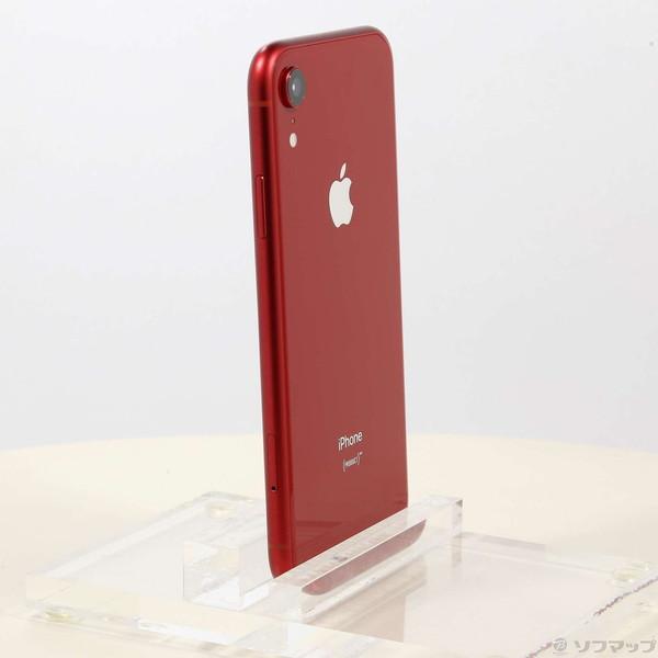 中古〕Apple(アップル) iPhoneXR 64GB プロダクトレッド MT062J／A SIM