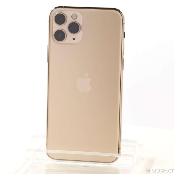 〔中古〕Apple(アップル) iPhone11 Pro 64GB ゴールド MWC52J／A SIMフリー〔297-ud