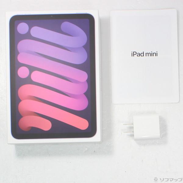 中古〕Apple(アップル) iPad mini 第6世代 64GB パープル MK7R3J／A Wi
